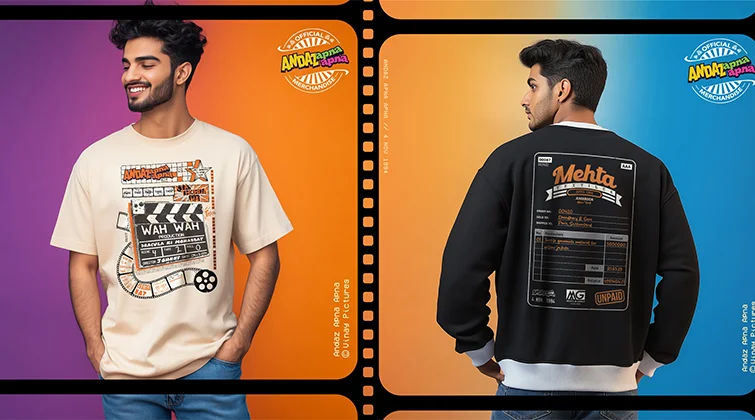 Celebrate 30 Years of ‘Andaz Apna Apna’ with Exclusive Merchandise from Vinay Pictures and A47.in