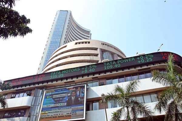 The BSE building on Dalal Street, Mumbai