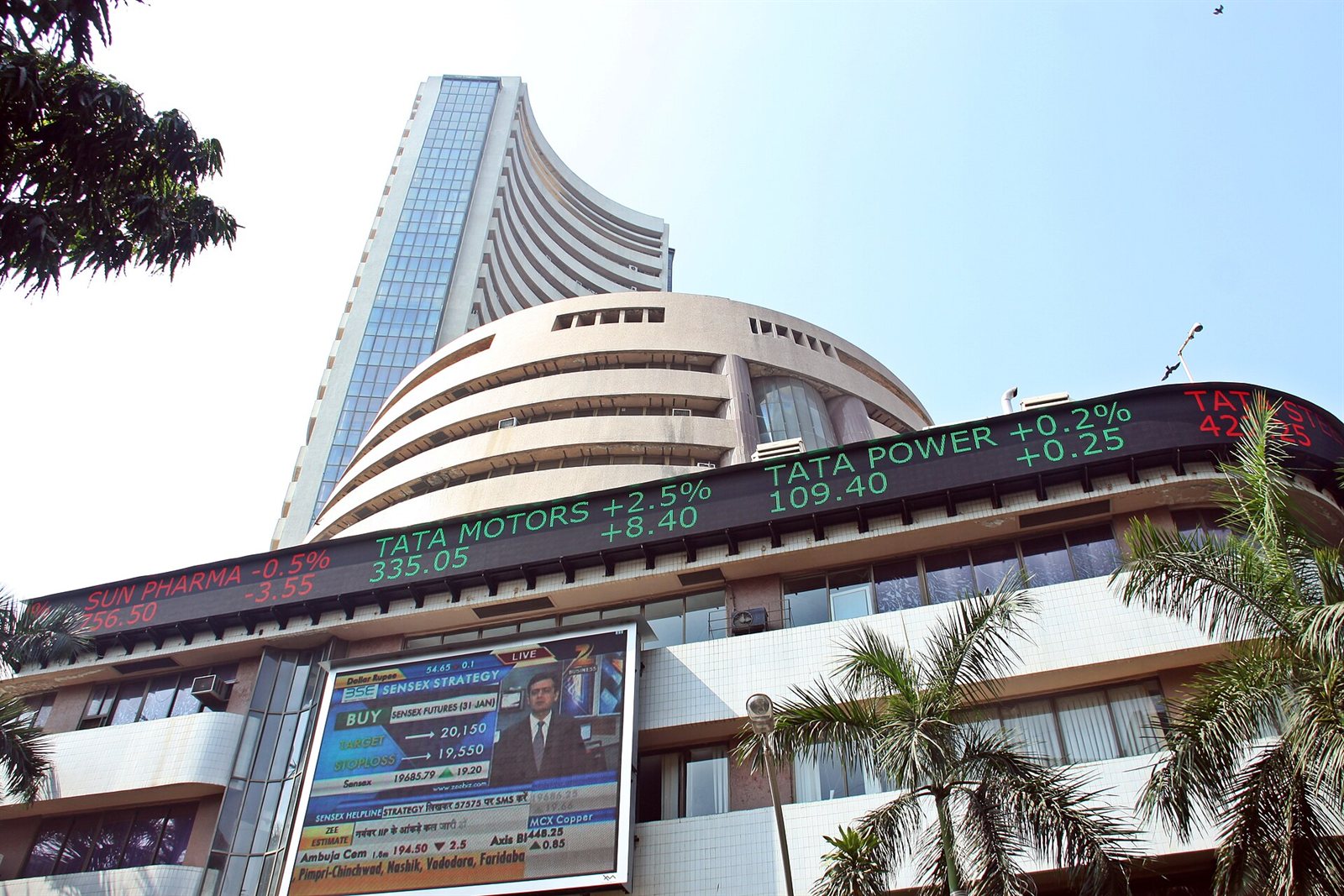 The BSE building on Dalal Street, Mumbai